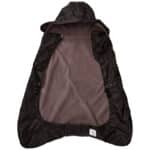 Ergobaby Wintercover und Regencover, isolierter Regenschutz für Babytragen mit Fleece-Innenfutter, wasserdichte Hülle