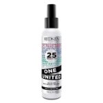 Redken, Multi Benefit Treatment, Feuchtigkeitsspendendes Pflege Spray für alle Haartypen, Hitzeschutz & Anti Haarbruch, One United, 1 x 150 ml
