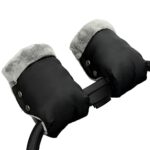 Handwärmer Kinderwagen Handschuhe Handmuff mit warme Fleece und Baumwolle Innenseite Wasserdicht und Winddicht Stroller Handmuff Universalgröße für Kinderwagen, Buggy