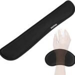 GEMEK Keyboard Handgelenkauflage Pad & Maus Handgelenkauflage Unterstützung für Computer / Laptop,Memory Foam Set für einfaches Tippen und Linderung Handverletzung und Schmerzen im Karpaltunnelsyndrom