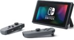 Nintendo Switch Konsole mit einem Paar grauer Joy-Con – Bild 3