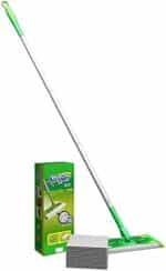 Swiffer Bodenwischer Starterset 1 Bodenwischer + 8 Trockene Bodentücher, Wischer ideal gegen Staub, Tierhaare & Allergene – Bild 2