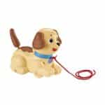 Fisher Price H9447, Hundespielzeug zum "Spazierengehen", macht Hundegeräusche und Bewegungen, für Kinder Spielzeug ab 1 Jahr