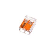 Wago Hebelverbindungsklemme 2 x 0,2-4 mm², 10 Stück Packung, BLV221412