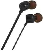 JBL Tune 110, In Ear Kopfhörer mit verwicklungsfreiem Flachbandkabel und Mikrofon in Schwarz, Für grenzenlosen Musikgenuss mit der Pure Bass Sound Technologie, 1er Pack – Bild 4