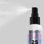 Redken, Multi Benefit Treatment, Feuchtigkeitsspendendes Pflege Spray für alle Haartypen, Hitzeschutz & Anti Haarbruch, One United, 1 x 150 ml – Bild 3