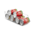 Seseno Set von 4 kühlschrank Organizer Bins pop soda can Dispenser getränkehaltern für kühlschrank, gefrierschrank, küche, arbeitsplatten, schränke – Bild 3