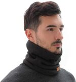 NovForth Winter Halsschlauch Herren Ski, Halswärmer Halstuch Männer Gesichtsschal Damen, Fleece Schal Schlauchtuch für Herren Gamaschenmaske, Winddichte Kreisschlaufenschals – Bild 4