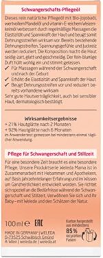 WELEDA Bio Mama Schwangerschafts-Pflegeöl - Naturkosmetik Massage Schwangerschaftsöl zur Vorbeugung von Schwangerschaftsstreifen / Dehnungsstreifen am Bauch, Oberschenkel und Brust – Bild 7