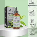 Kanzy Teebaumöl Bio Naturrein 60ml mit Pipette Kaltgepresst Tea Tree Oil für Gesicht, Haut, und Nagel Anti Pickel, Akne Öl, Acne Serum gegen Unreine Haut Ätherische Öle für Diffuser – Bild 5