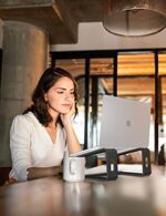 Soundance Laptop Ständer, Aluminium Computer Erhöhung, ergonomischer Laptop Ständer für den Schreibtisch, Metall Halterung, kompatibel mit 10 bis 15,6 Zoll Notebook Computern – Bild 7