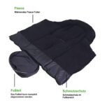 Kaiser Naturfelle 6570825, Fusssack "Iglu Thermo Fleece", Farbe: schwarz – Bild 7