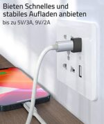 Syntech USB C Buchse auf USB Stecker Adapter (3er-Pack), USB C auf USB Adapter Kompatibel mit AirPods 3, iPad Mini 6, iPhone 13/12 Pro Max, Galaxy S20 usw, für Laptops, Powerbanks, Ladegeräten. – Bild 5