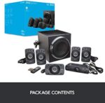 Logitech Z906 5.1 Sound System, Lautsprecher mit 1000 Watt Surround Sound, THX, Mehrere Audio-Eingänge, Fernbedienung, EU Stecker, PC/PS4/Xbox/Stereo-Anlage/TV/Smartphone/Tablet – Bild 10