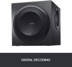 Logitech Z906 5.1 Sound System, Lautsprecher mit 1000 Watt Surround Sound, THX, Mehrere Audio-Eingänge, Fernbedienung, EU Stecker, PC/PS4/Xbox/Stereo-Anlage/TV/Smartphone/Tablet – Bild 5