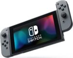 Nintendo Switch Konsole mit einem Paar grauer Joy-Con – Bild 6