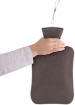 Blumtal Wärmflasche mit Bezug aus Polar Fleece - Wärmeflasche mit wachmaschinengeeignetem, superweichem Bezug aus hochwertigen Materialien, Bettflasche für alle Anlässe – Bild 6