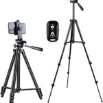 Handy Stativ für Smartphone und Kamera Phone Stative Ständer mit Fernbedienung Flexibel Stativ für Gopro&Kamera, Mini Stativ Alle Smartphones