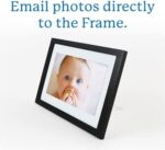 zerkar 10 Inch WiFi Digital Picture Frame, Email Photos from Anywhere, Touch Screen Display – Bild 2