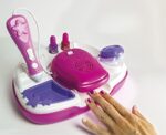 Clementoni 15174 Crazy Chic – Superstar Nageldesign, Kreativspielzeug für farbenfrohe Nailart, funkelndes Maniküre-Set mit bunten Nagellacken, ideal als Geschenk, für Kinder ab 6 Jahren – Bild 4