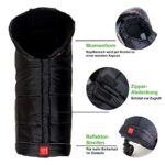 Kaiser Naturfelle 6570825, Fusssack "Iglu Thermo Fleece", Farbe: schwarz – Bild 4