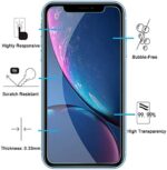 NEW'C 3 Stück, Panzer Schutz Glas für iPhone 11, iPhone XR, Frei von Kratzern, 9H Härte, HD Displayschutzfolie, 0.33mm Ultra-klar, Ultrabeständig – Bild 2