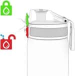 Ion8 Auslaufsichere Schlanke Trinkflasche, BPA-frei, 500ml – Bild 4