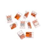 Wago Hebelverbindungsklemme 2 x 0,2-4 mm², 10 Stück Packung, BLV221412 – Bild 2