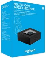 Logitech Kabelloser Bluetooth Audio Empfänger, Multipoint Bluetooth, 3.5 mm & Cinch Eingang, Pairing Taste, 15 m Reichweite, EU Stecker, PC/Mac/Tablet/Handy/AV-Receiver/Stereoanlage, Schwarz – Bild 4
