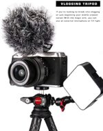 Handy Stativ, Lammcou Flexibel Stativ für Smartphone mit Voll Schwenkbar Kugelneiger & Vertikale und Horizontale Handystativhalter & Stativhalterung, Camera Tripod Kamerastativ für YouTube, Urlaub – Bild 7