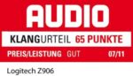 Logitech Z906 5.1 Sound System, Lautsprecher mit 1000 Watt Surround Sound, THX, Mehrere Audio-Eingänge, Fernbedienung, EU Stecker, PC/PS4/Xbox/Stereo-Anlage/TV/Smartphone/Tablet – Bild 11