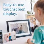 zerkar 10 Inch WiFi Digital Picture Frame, Email Photos from Anywhere, Touch Screen Display – Bild 4