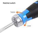 Magnetischer Ratschen-Schraubendreher, 12-in-1-Set – Bild 5