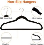 Velvet Suit Hangers, 30-100 Pack – Bild 2