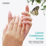 Onsen Nagelhautcreme, Nagelhautöl mit Tiefenwirkung – Japanische natürliche Heilmineralien Nagelpflegeserum Butter, beruhigend – Bild 5