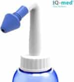 iQ med Nasendusche 500ml + 44x Salz + Rezeptbuch + 4 Aufsätze – Bild 6