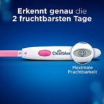 Clearblue Kinderwunsch Ovulationstest-Kit Digital, Nachweislich schneller schwanger werden, 1 digitale Testhalterung und 10-20 Tests – Bild 3