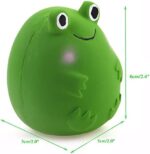 Chiwava 4 Stück 6cm Quitschende Hundespielzeug Latex Lustige Tier-Sets für Klein Hunde Interaktives Spielen Sortiert Farbe – Bild 4