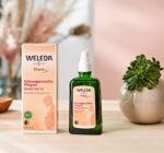 WELEDA Bio Mama Schwangerschafts-Pflegeöl - Naturkosmetik Massage Schwangerschaftsöl zur Vorbeugung von Schwangerschaftsstreifen / Dehnungsstreifen am Bauch, Oberschenkel und Brust – Bild 2