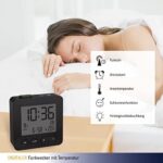 TFA Dostmann 60.2545.01 Digitaler Funk Wecker, – Bild 4