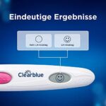 Clearblue Kinderwunsch Ovulationstest-Kit Digital, Nachweislich schneller schwanger werden, 1 digitale Testhalterung und 10-20 Tests – Bild 6