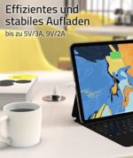 Syntech USB C Buchse auf USB Stecker Adapter (3er-Pack), USB C auf USB Adapter Kompatibel mit AirPods 3, iPad Mini 6, iPhone 13/12 Pro Max, Galaxy S20 usw, für Laptops, Powerbanks, Ladegeräten. – Bild 3