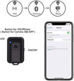 Handy Stativ, LINKCOOL 106cm iPhone Dreibein Stativ mit Fernauslöser Fotostativ Tischstativ für Smartphone/Leichtes Kamera – Bild 6