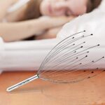NICEMOVIC Kopfmassagegerät Kopfkrauler mit 20 Fingern Kopfmassage Spinne | Kopfspinne für Entspannung, Relax Wellness Metall Kopfkrauler Kopfmassage-Stab Kopfkratzer – Bild 5