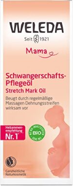 WELEDA Bio Mama Schwangerschafts-Pflegeöl - Naturkosmetik Massage Schwangerschaftsöl zur Vorbeugung von Schwangerschaftsstreifen / Dehnungsstreifen am Bauch, Oberschenkel und Brust – Bild 6