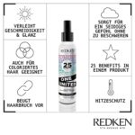 Redken, Multi Benefit Treatment, Feuchtigkeitsspendendes Pflege Spray für alle Haartypen, Hitzeschutz & Anti Haarbruch, One United, 1 x 150 ml – Bild 2