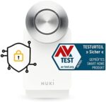 Nuki Smart Lock 3.0 Pro, smartes Türschloss mit WiFi-Modul für Fernzugriff, elektronisches Türschloss macht das Smartphone zum Schlüssel, mit Akku Power Pack, AV-TEST-geprüft – Bild 4