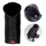 Kaiser Naturfelle 6570825, Fusssack "Iglu Thermo Fleece", Farbe: schwarz – Bild 2