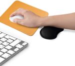 GEMEK Keyboard Handgelenkauflage Pad & Maus Handgelenkauflage Unterstützung für Computer / Laptop,Memory Foam Set für einfaches Tippen und Linderung Handverletzung und Schmerzen im Karpaltunnelsyndrom – Bild 9