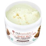 PraNaturals 100% Bio Sheabutter 300ml, Rohes, unraffiniertes Extra Virgin A-Grade African Pure Elfenbein All Natural, glatte Shea Nuss Lippenbalsam-Körperbutter für alle Hauttypen – Bild 5